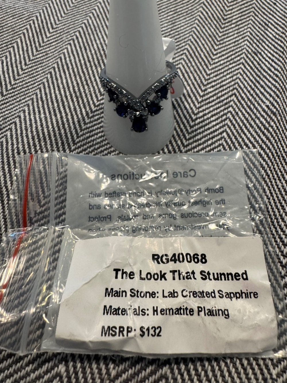 The Look That Stunned - Birthday/Original Ring by BP - Size 10  -  RG40068